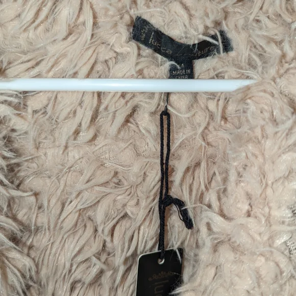 NWT Lucca Couture Zip Up Vest Medium - Picture 5 of 6